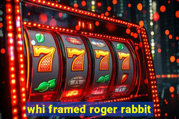 whi framed roger rabbit